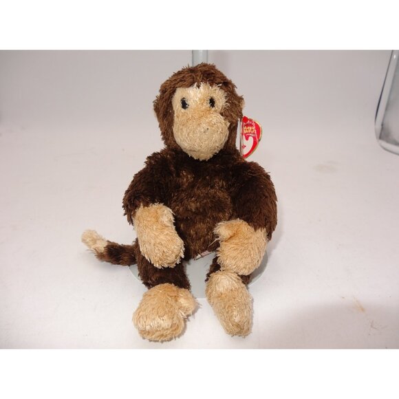 Ty Beanie Baby SWINGER the Monkey 9 Inch NEW Plush Stuffed Animal Toy - Picture 2 of 7